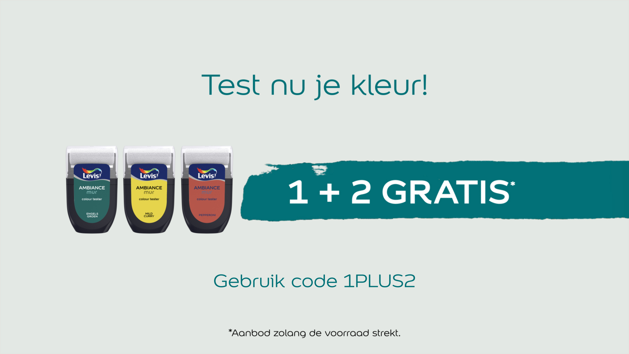 Levis Kleurtester 1+2 gratis